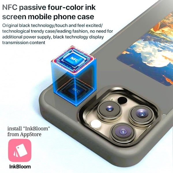 FUTOPIA Magic Shell Smart iPhone Cover E-Ink Technology